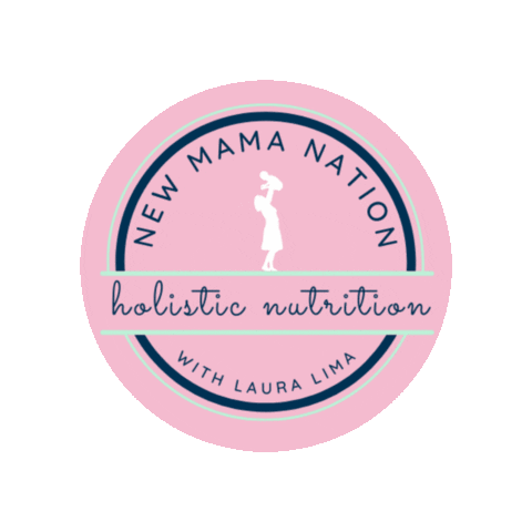 Laura Lima with New Mama Nation Sticker