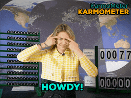 Happy Howdy GIF by KarmoMeter