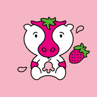 Pink Cow GIF - Pink cow - Discover & Share GIFs