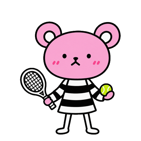 Jump Tennis Sticker