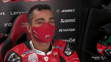 Happy Danilo Petrucci GIF by MotoGP