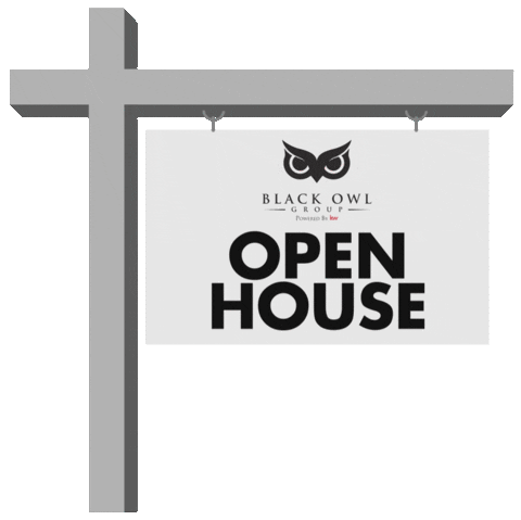 Black Owl Group Sticker