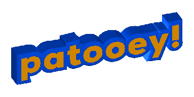 Patooey Sticker