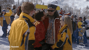 Snowboarding Johnny Tsunami GIF by Disney+
