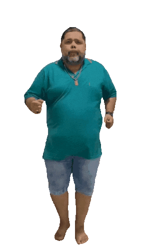 Leandro Silva Gordo Sticker by Duarte Eletrônicos e Celulares