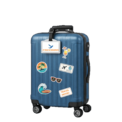 Travel Vacation Sticker by Freebird Airlines