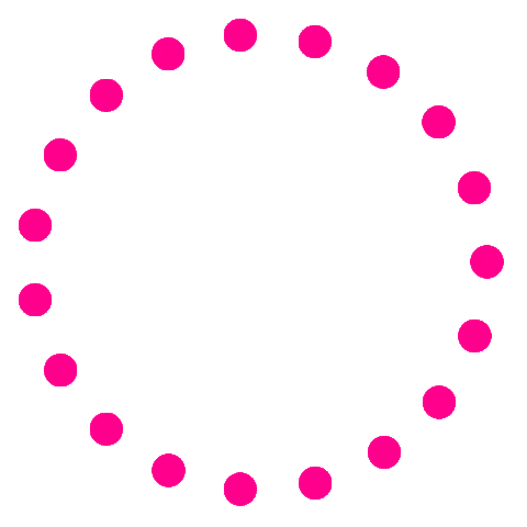 Pink Circle Sticker by Sopitas