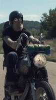 Ride Out Harley Davidson GIF by Concrete Surfers Motorcycle Dudes - CSMD