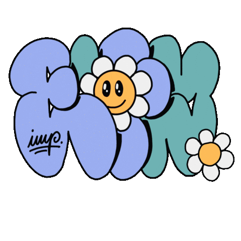 Flowers Graffiti Sticker