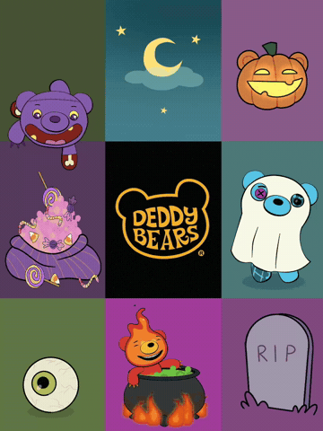 Trick Or Treat Halloween GIF by DeddyBears
