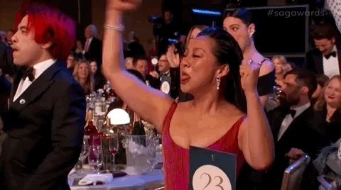 Excited Screen Actors Guild GIF