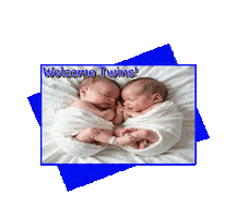 Welcome Baby Sticker