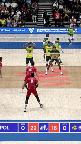 Sport Brazil GIF by Volleyball World