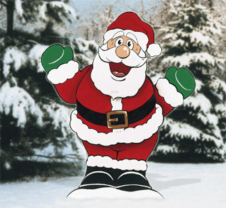 Make It Rain Christmas GIF