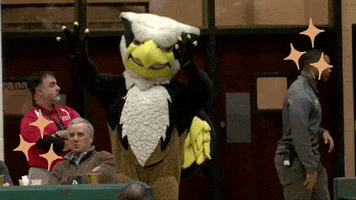 Waving College Athletics GIF by William & Mary