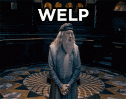 Confused Harry Potter GIF