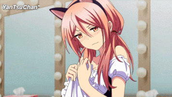 yantsuchan yuma x horaru GIF