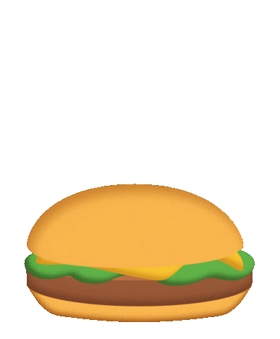 Fast Food Burger Sticker by Trakto