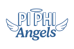 Pi Phi Angels Sticker by Pi Beta Phi Fraternity for Women