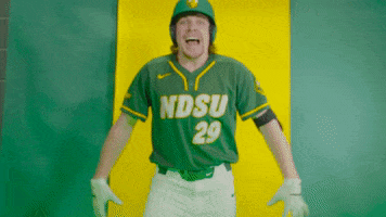 Simonsen Yell GIF by NDSU Athletics