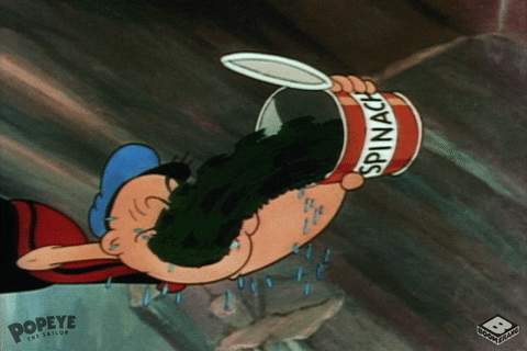 Eating Healthy Popeye The Sailor Man GIF by Boomerang Official - Find & Share on GIPHY