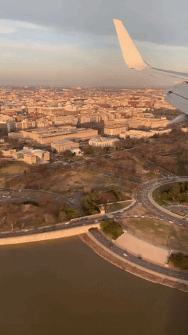 Washington Dc Travel GIF by Reagan Washington National Airport