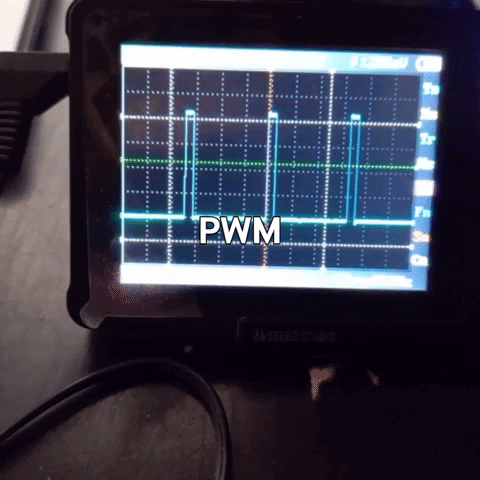 muestra de señal PWM