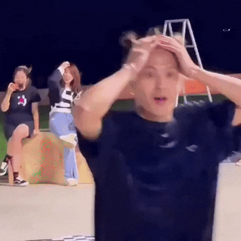 Head In Hands Wtf GIF