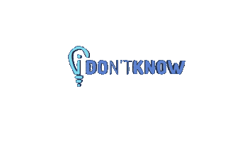 IDontKnow.app Sticker