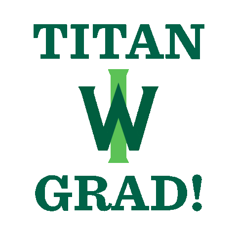 Graduation Iwu Sticker by Illinois Wesleyan University