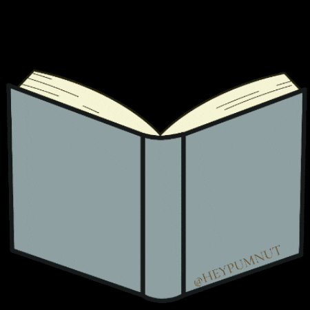 Books Peaking GIF