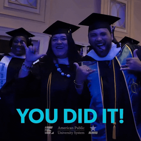Graduate GIF by American Military University