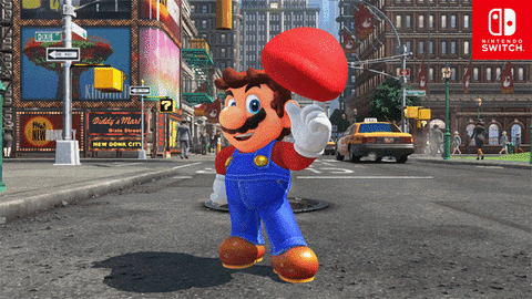 Yoo nobody told me Super Mario’s odyssey is so fun  