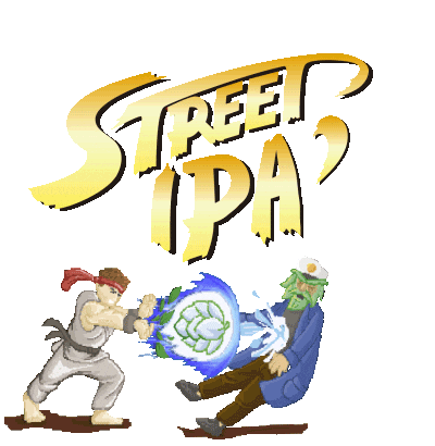 Retro Geek Craft Beer Sticker