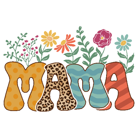 Mothers Day Vintage Sticker by Designs by Denae