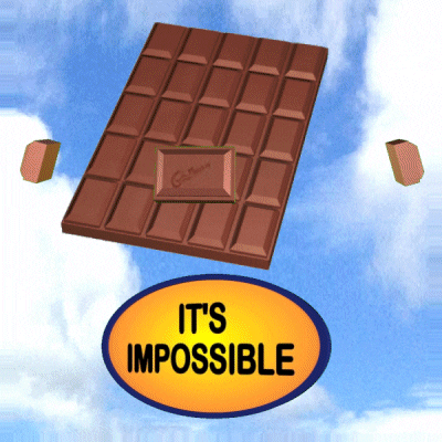 Chocolate I Dont Think So GIF
