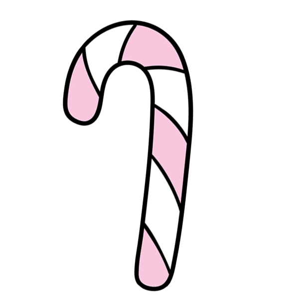 Candy Cane Christmas Sticker by Schoolgirl Style Classroom Decor