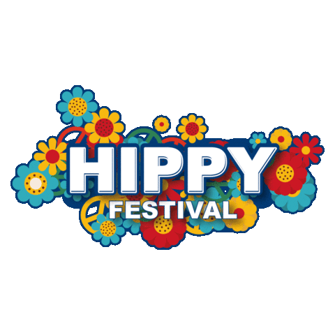 Hippy Festival Sticker