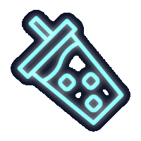 Neon Popcorn Sticker by Experiencia plus