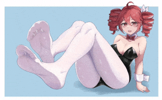 Feet Kasane Teto GIF