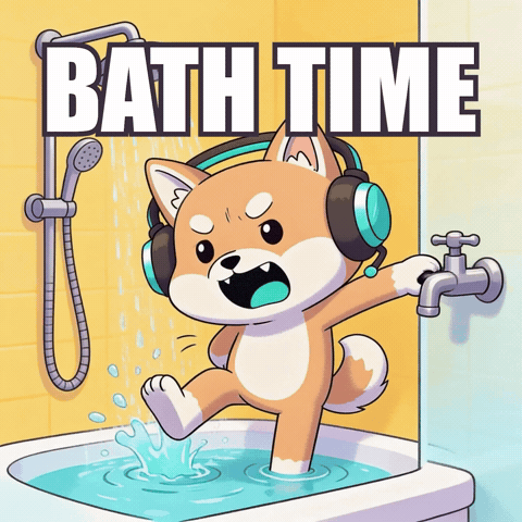 Clean Up Singing GIF by WUFFI