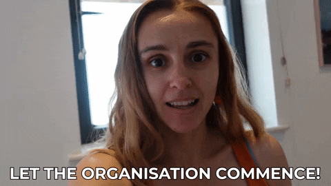 Hannah Organize GIF by HannahWitton - Find & Share on GIPHY