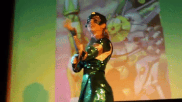 KateNyx nerd power rangers burlesque green ranger GIF