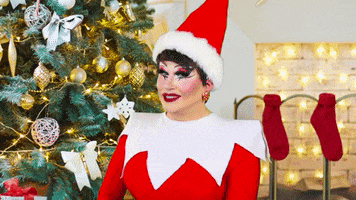 Drag Queen Holiday GIF by Burd Events