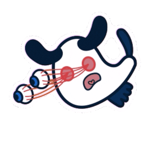 Dog Wow Sticker