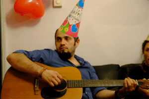 Happy Birthday Playing The Guitar GIF