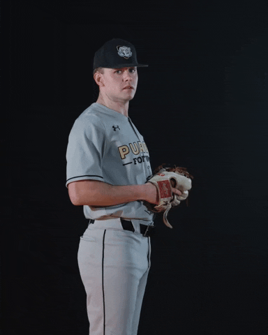 Deep Breath Baseball GIF by Purdue Fort Wayne Athletics