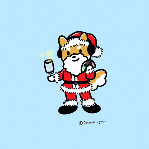 Christmas Doge GIF by gugumamire