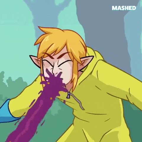 Sick The Legend Of Zelda GIF by Mashed