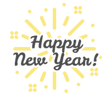 Celebrating New Year Sticker by BabyBoo.ie